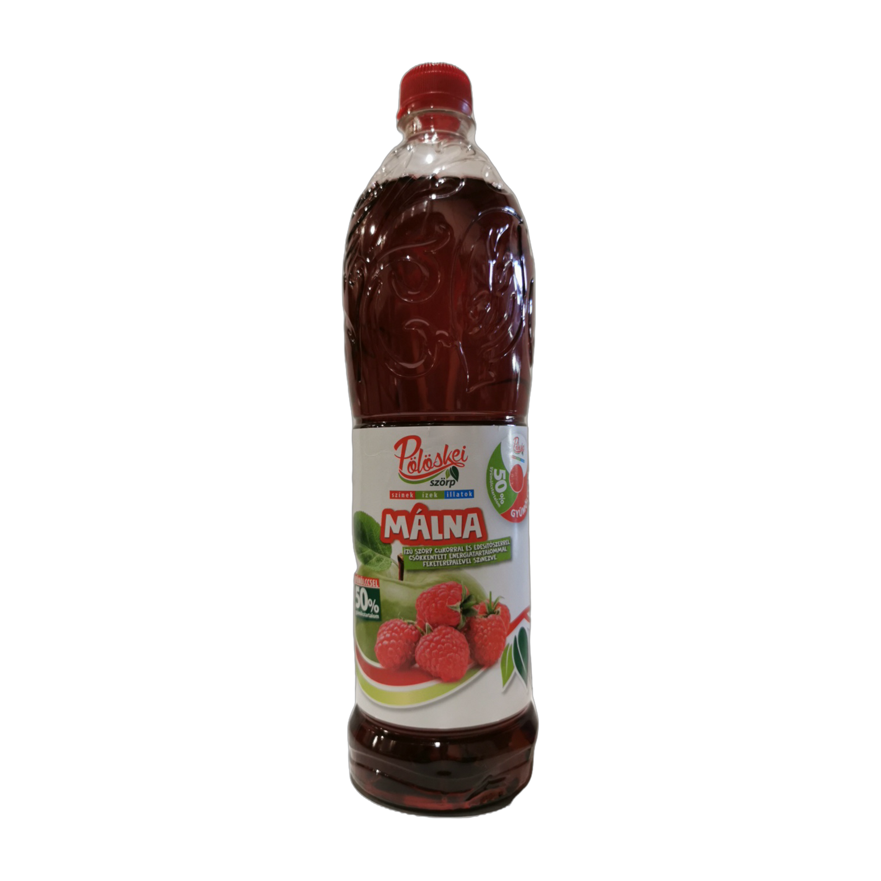 Pölöskei málna szörp 50 % 1 l DRS PET