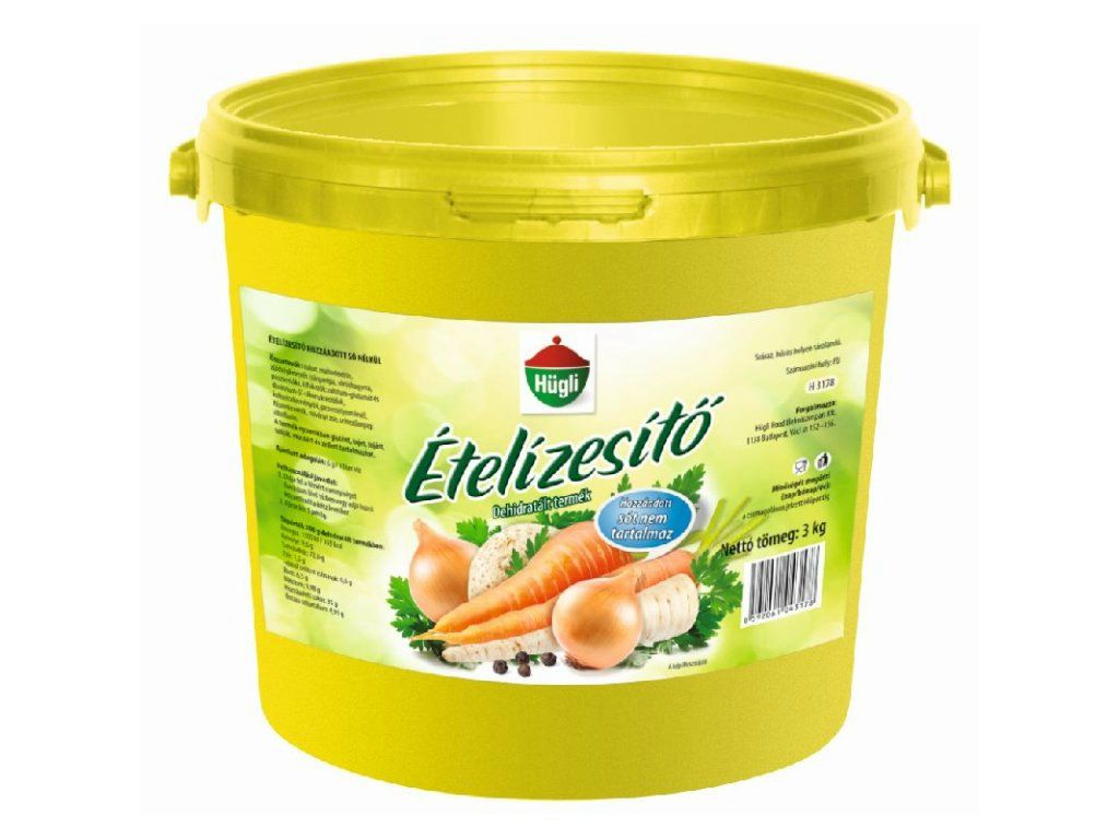 Ételízesítő hozzáadott só nélkül 3 kg + 0,5 kg HÜGLI