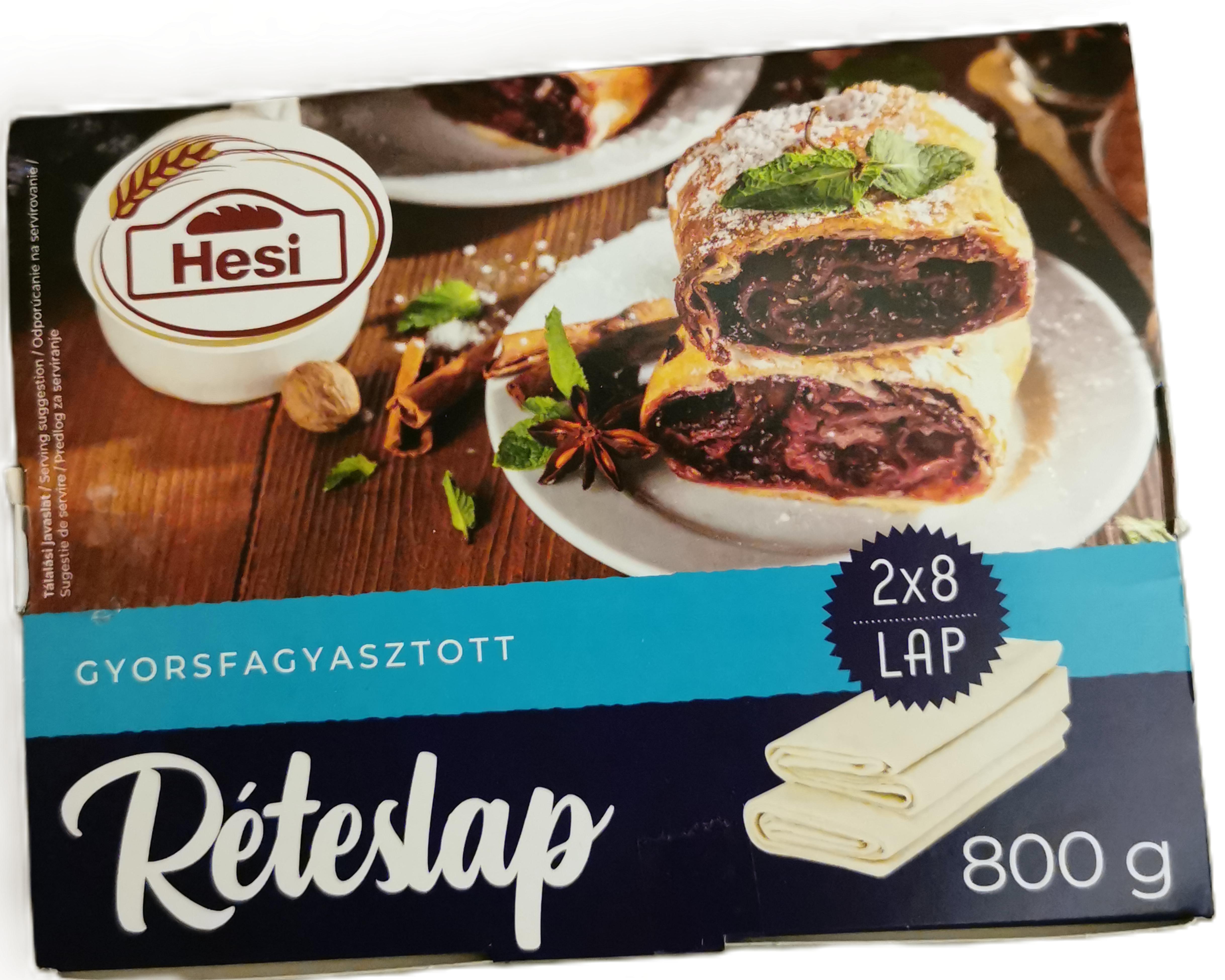Réteslap 800 g mirelit