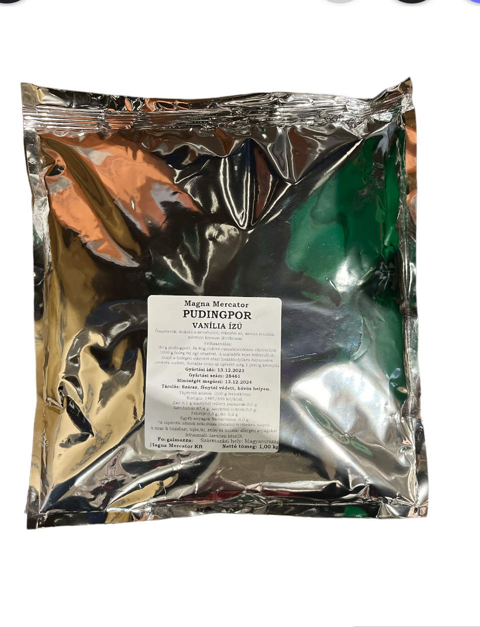Főző pudingpor vanília 1 kg MAGNA