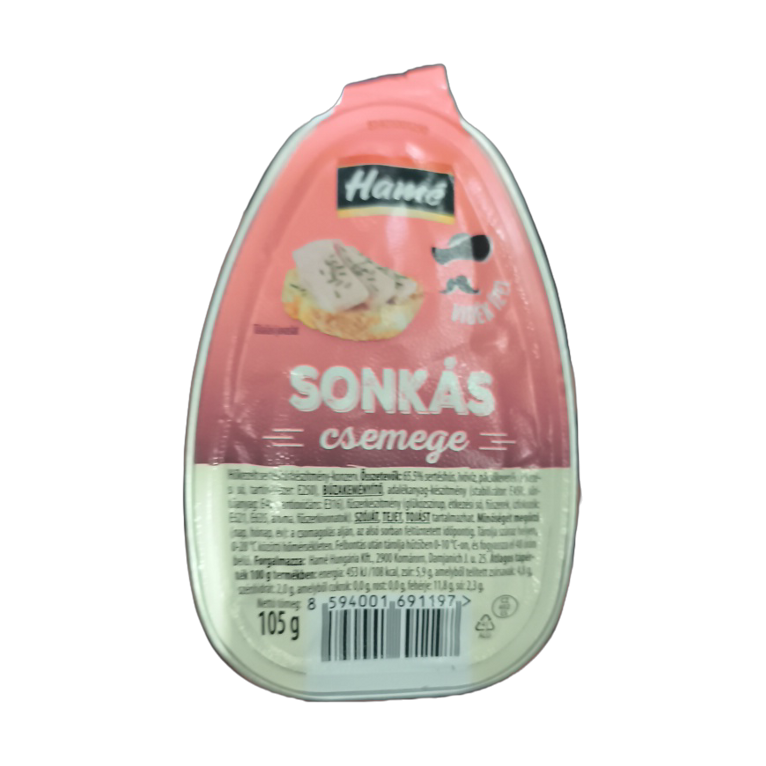 Sonkás pástétom 105 g HAMÉ