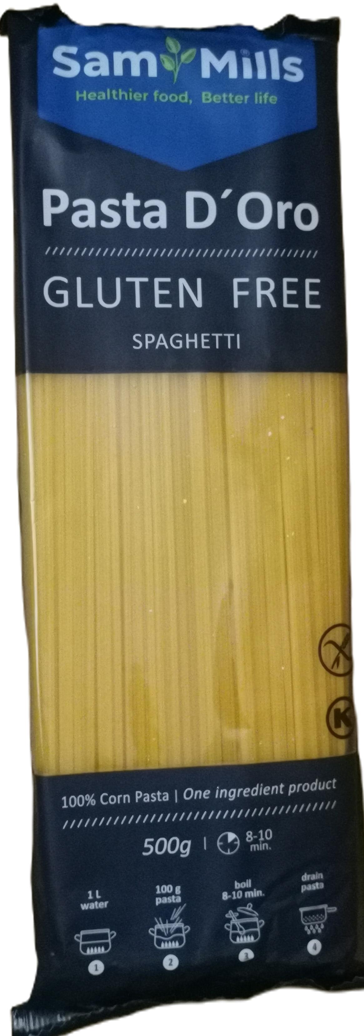 Spagetti gluténmentes 500 g PASTA DORO