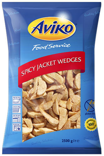 Steakburgonya 2,5 kg fűszeres Jacket Wedges  AVIKO mireli