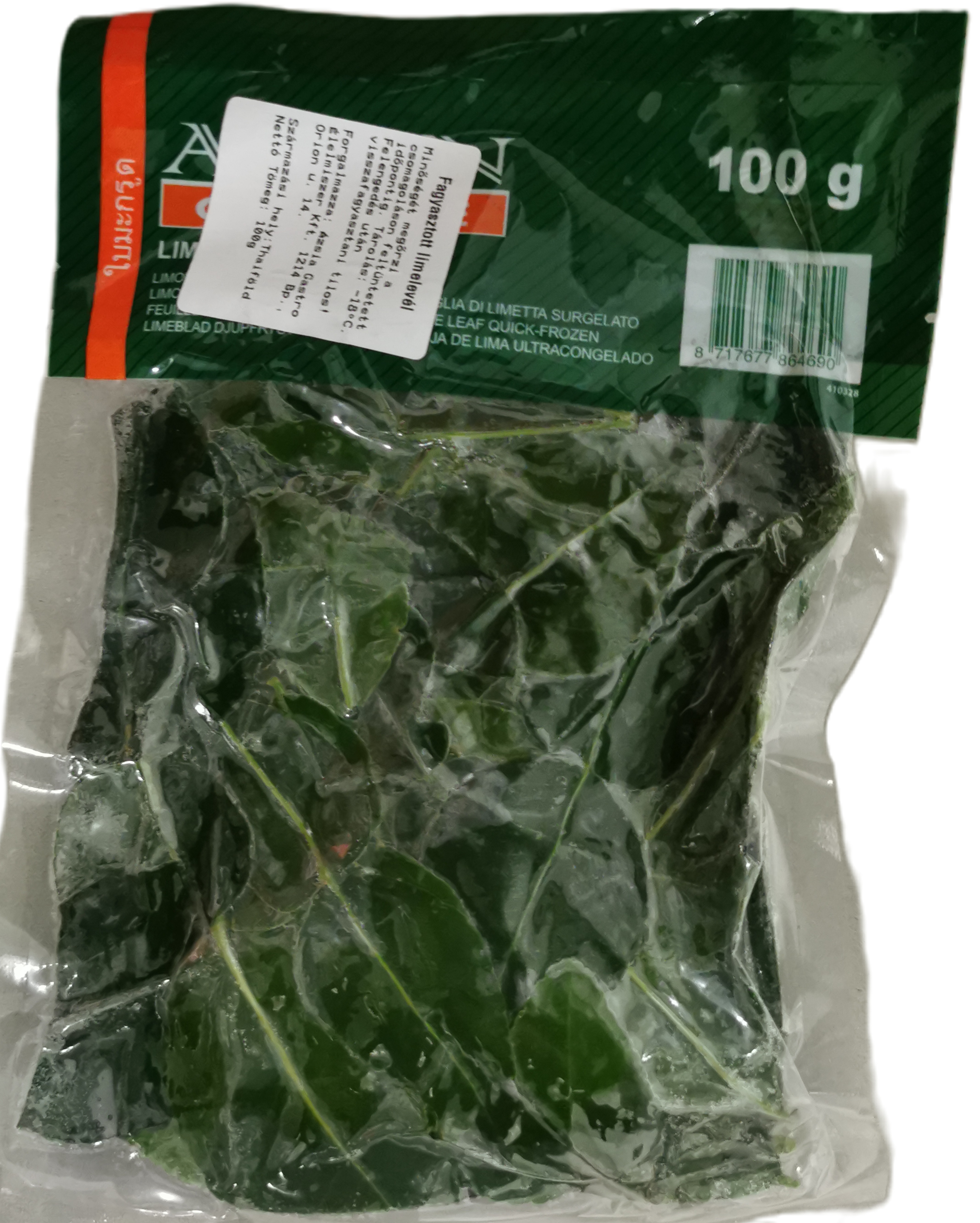 Lime levél 100 g mirelit