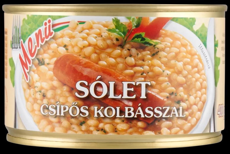 Sólet csípős kolbászos tépőzáras 400 g MENÜ