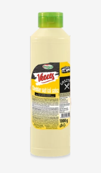 Univer cheddar sajtszósz egykezes 1.000 g