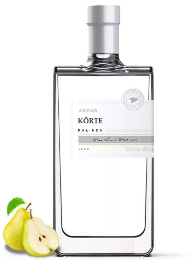 P Árpád Silver Körte Pálinka 40%