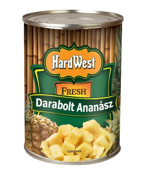 Ananász darabolt 565 g BLUE CHIPS/FRUPPY/HARDWEST/TOP FRUITS