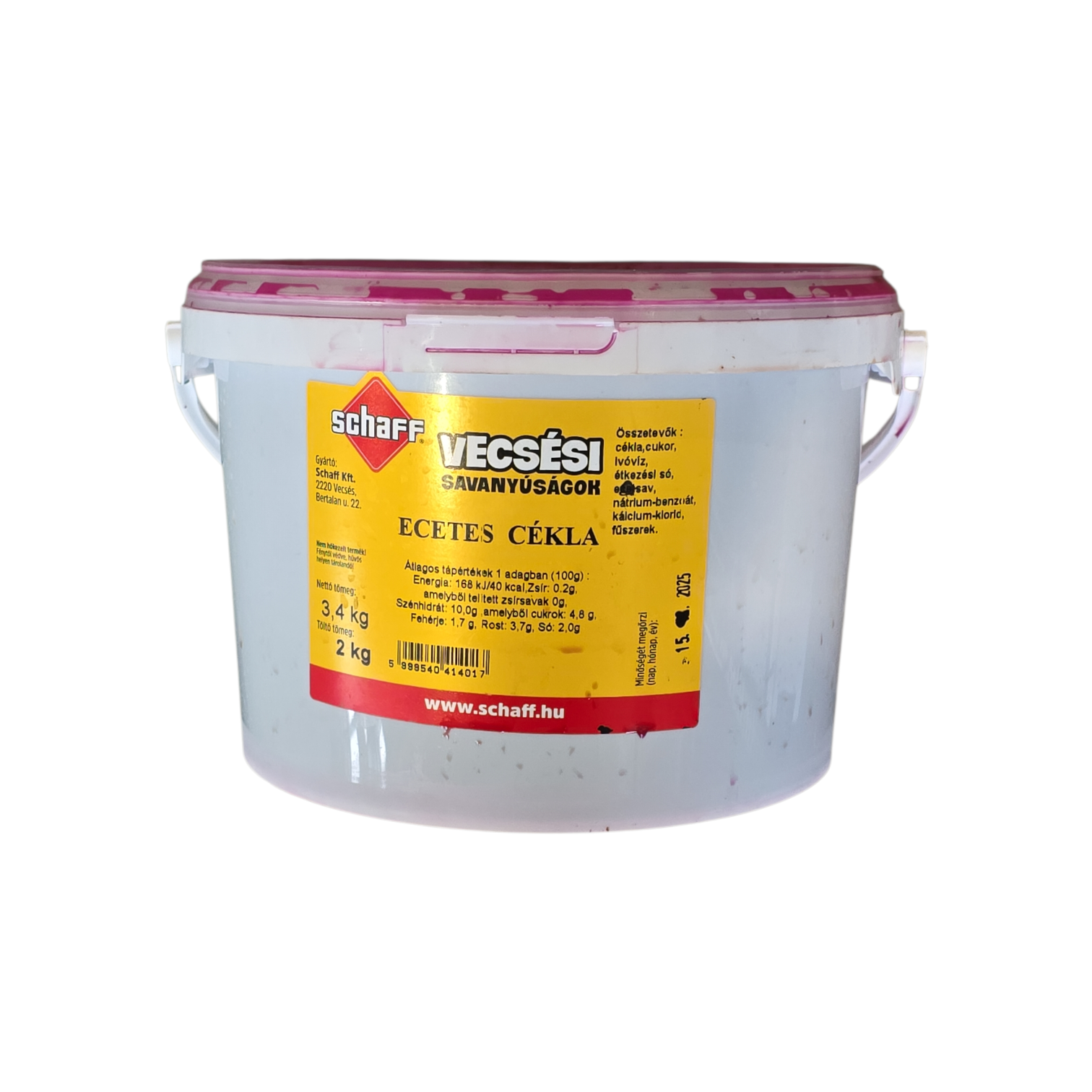 Savanyú cékla (16/10 kg)
