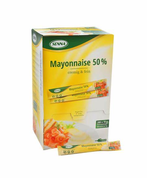 Majonéz mini 15 g (200 db/#) SENNA