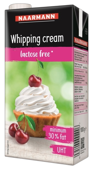 Tejszín laktózmentes 30% UHT 1 l NAARMANN
