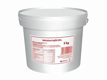 Tejföl 20% vödrös 5 l NÁDUDVARI