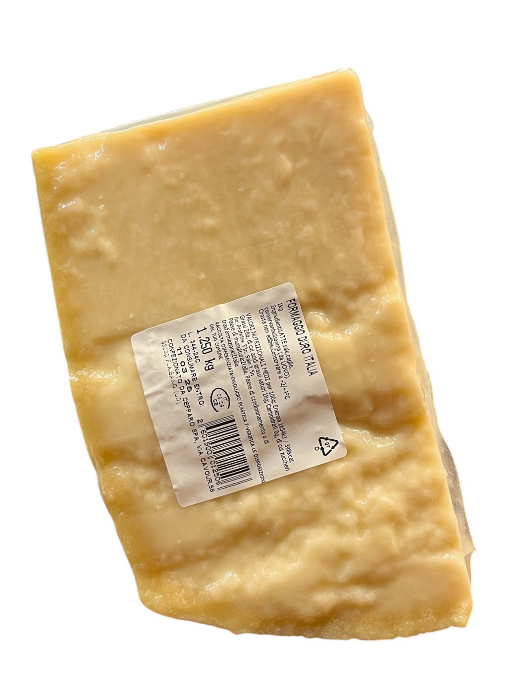 Parmezán jellegű Formaggio Duro /kg