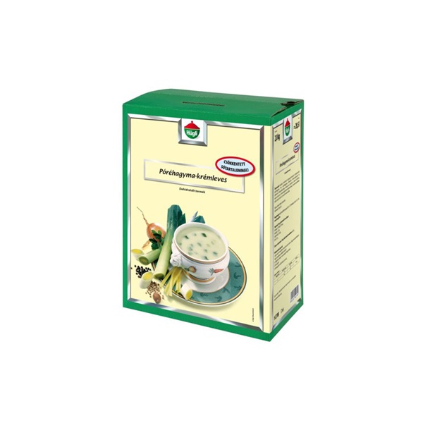 Póréhagyma krémleves fűszerkeverék csökkentett sótartalommal 2 kg HÜGLI