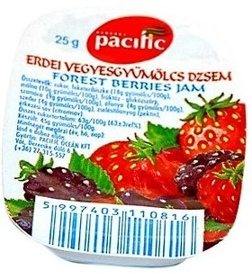 Mini jam erdei 25 g (50 db/#) PACIFIC