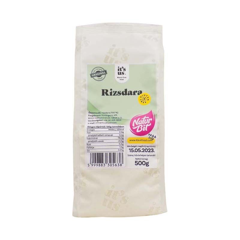 Nett Food rizsdara gluténmentes 500 g KREL