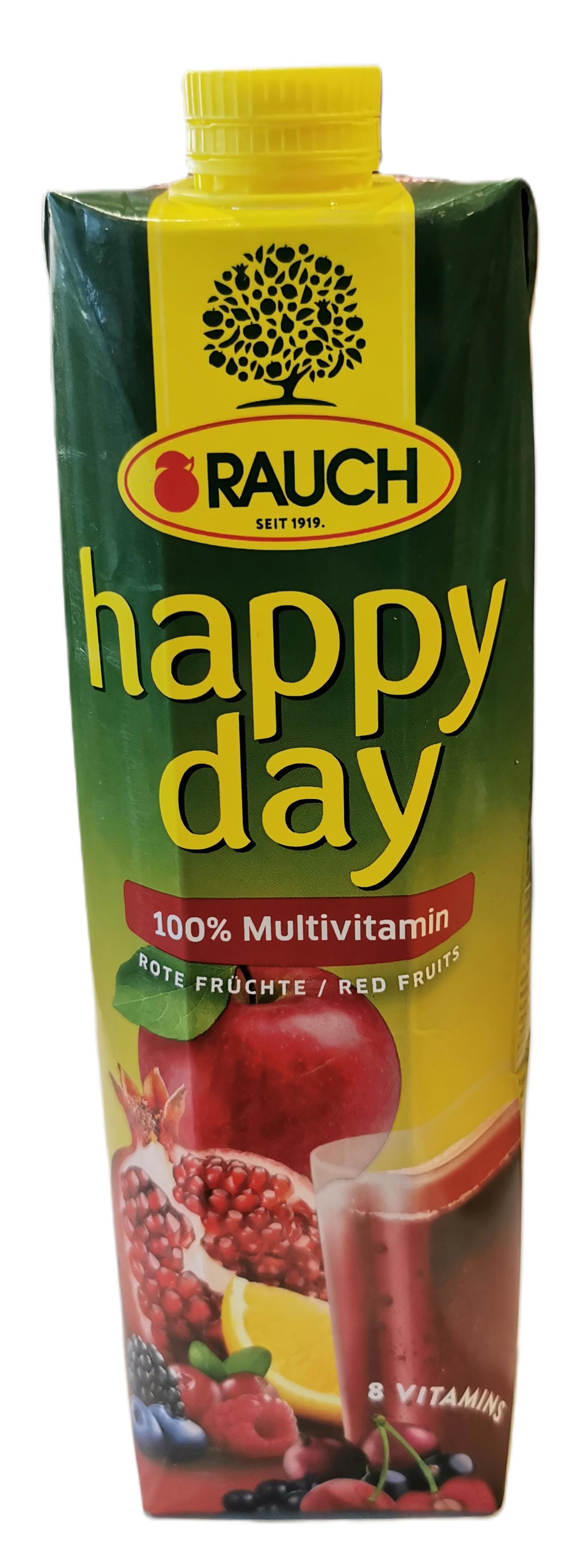 Piros multivitamin 100% 1 l HAPPY DAY