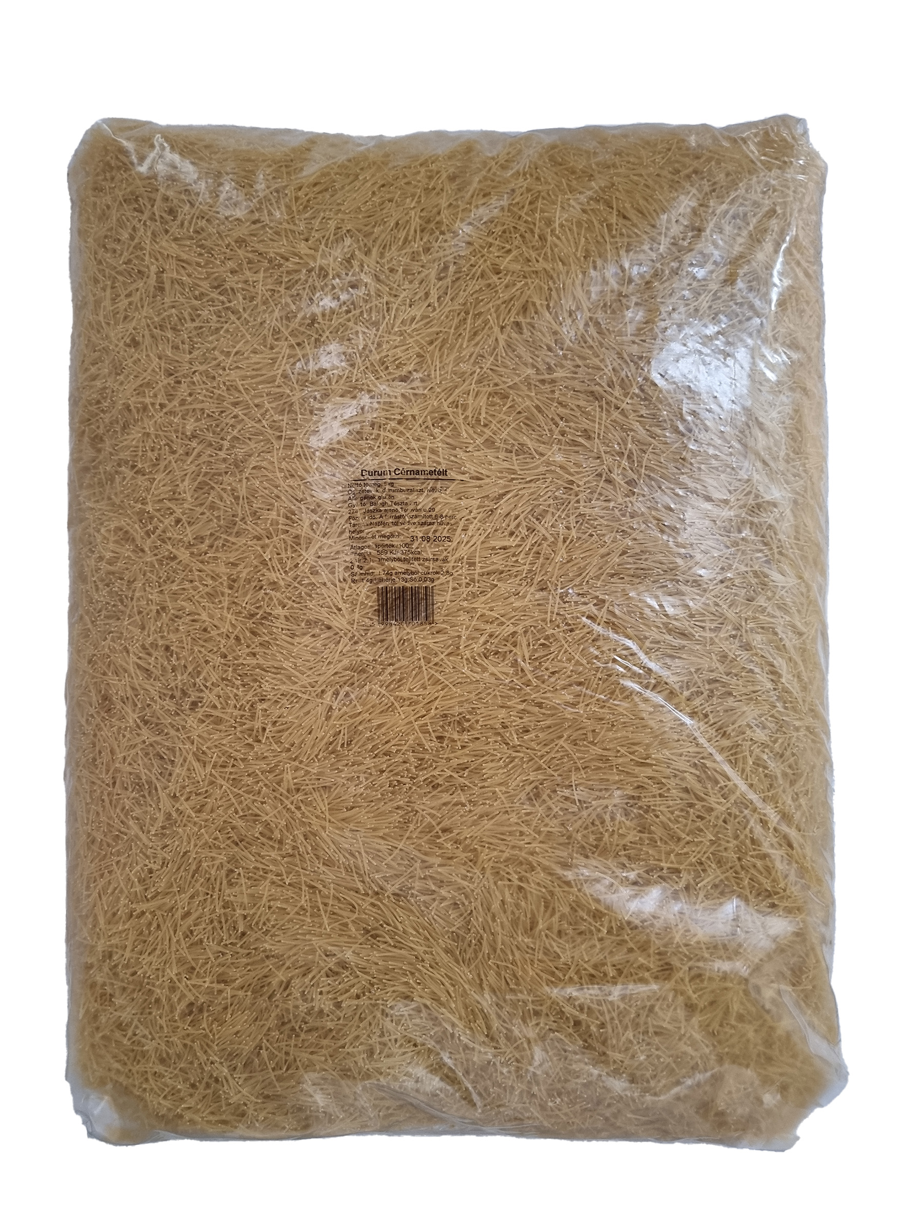 Cérnametélt durum 5 kg BALOGH