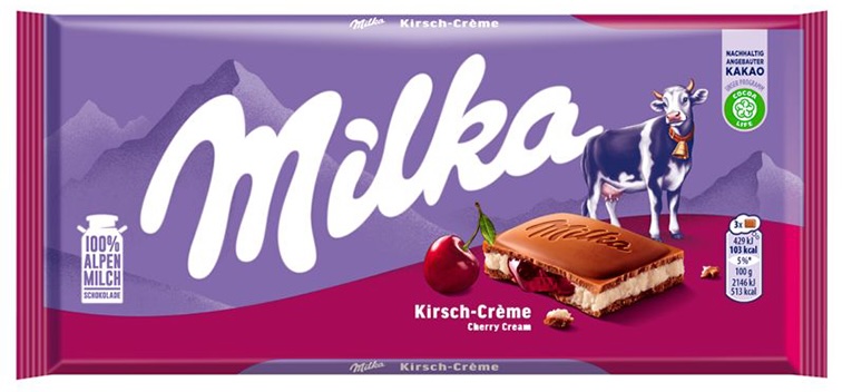 Milka cherry cream 100 g
