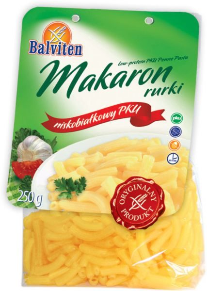 Penne gluténmentes PKU 250 g BALVITEN