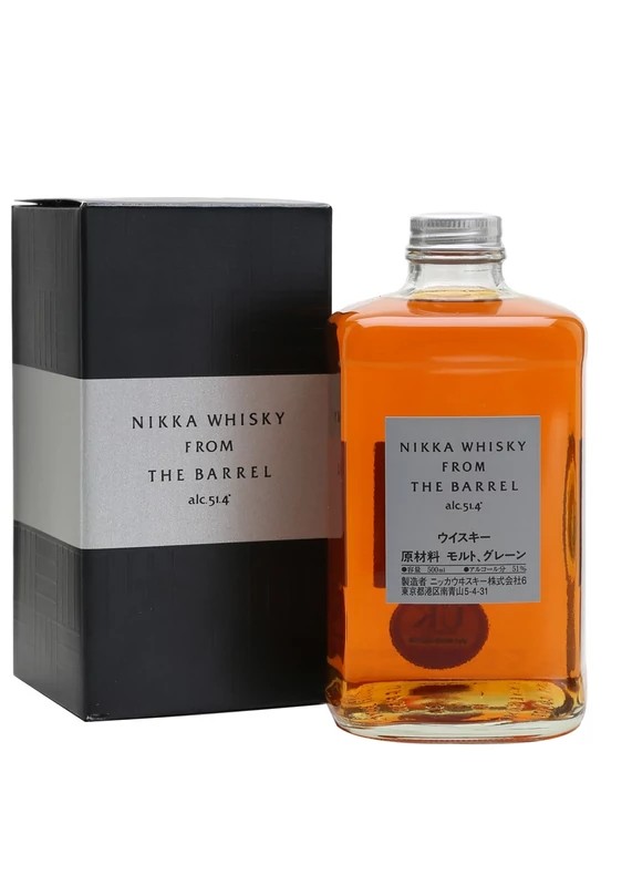 W Nikka From The Barrel 51.4% 0.5L DRS
