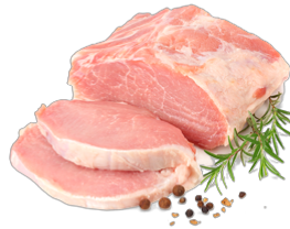 Fűszerezett sertés karaj csont nélkül