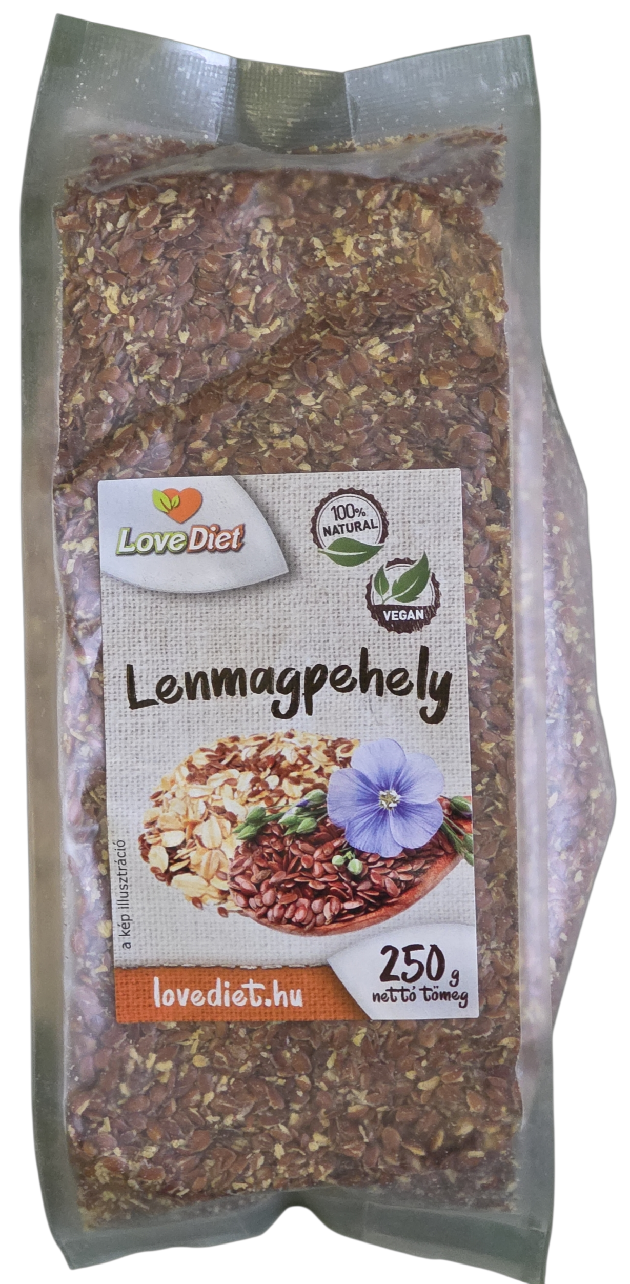 Lenmagpehely 250 g LOVE DIET