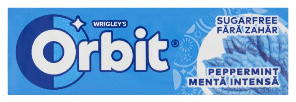 Orbit peppermint 14 g drazsé