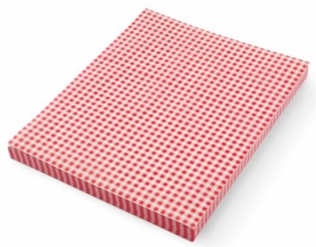 Húscsomagoló kasírozott kockás  60 X 38 /kg