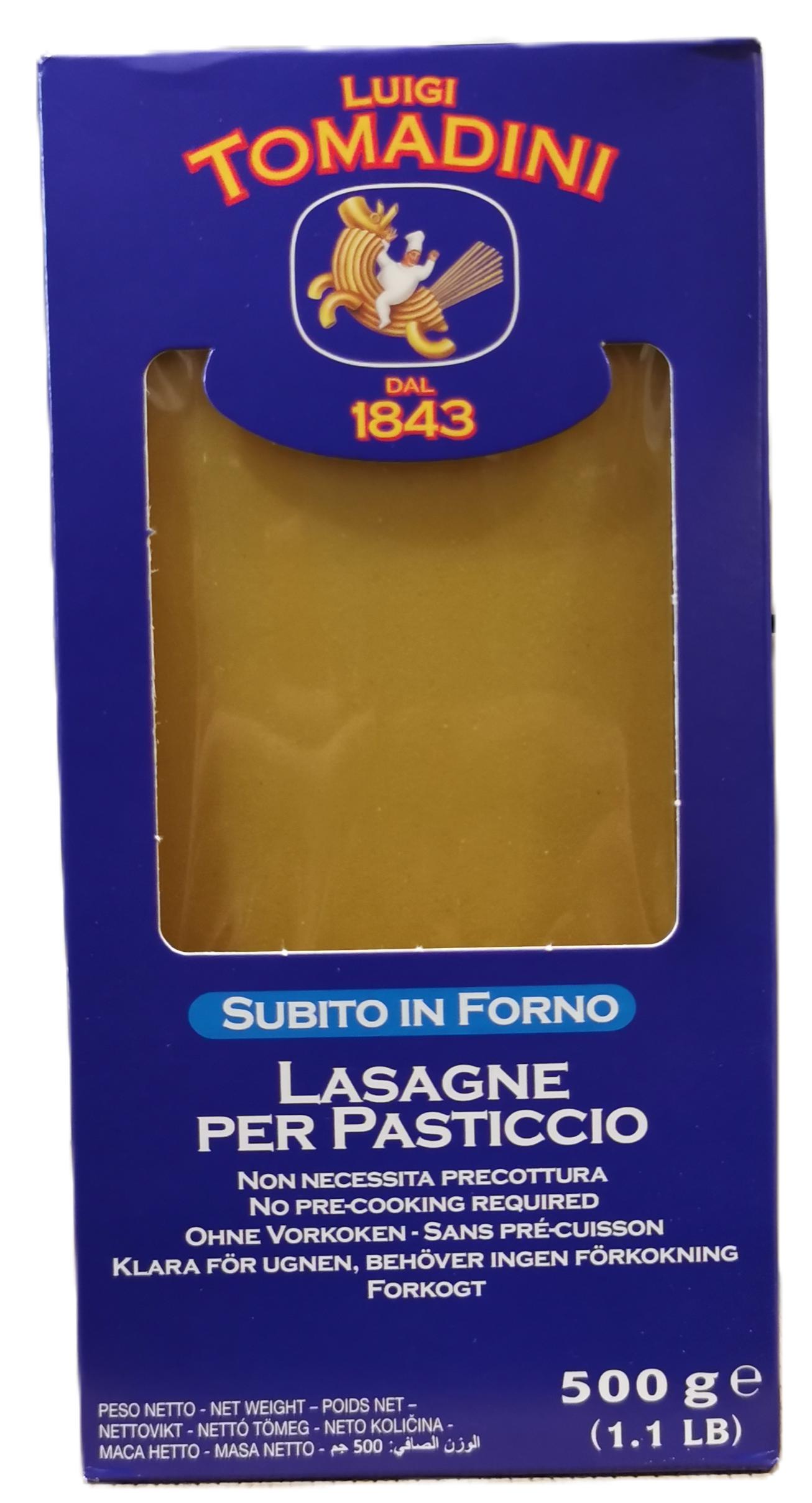 Lasagne 500 g TOMADINI