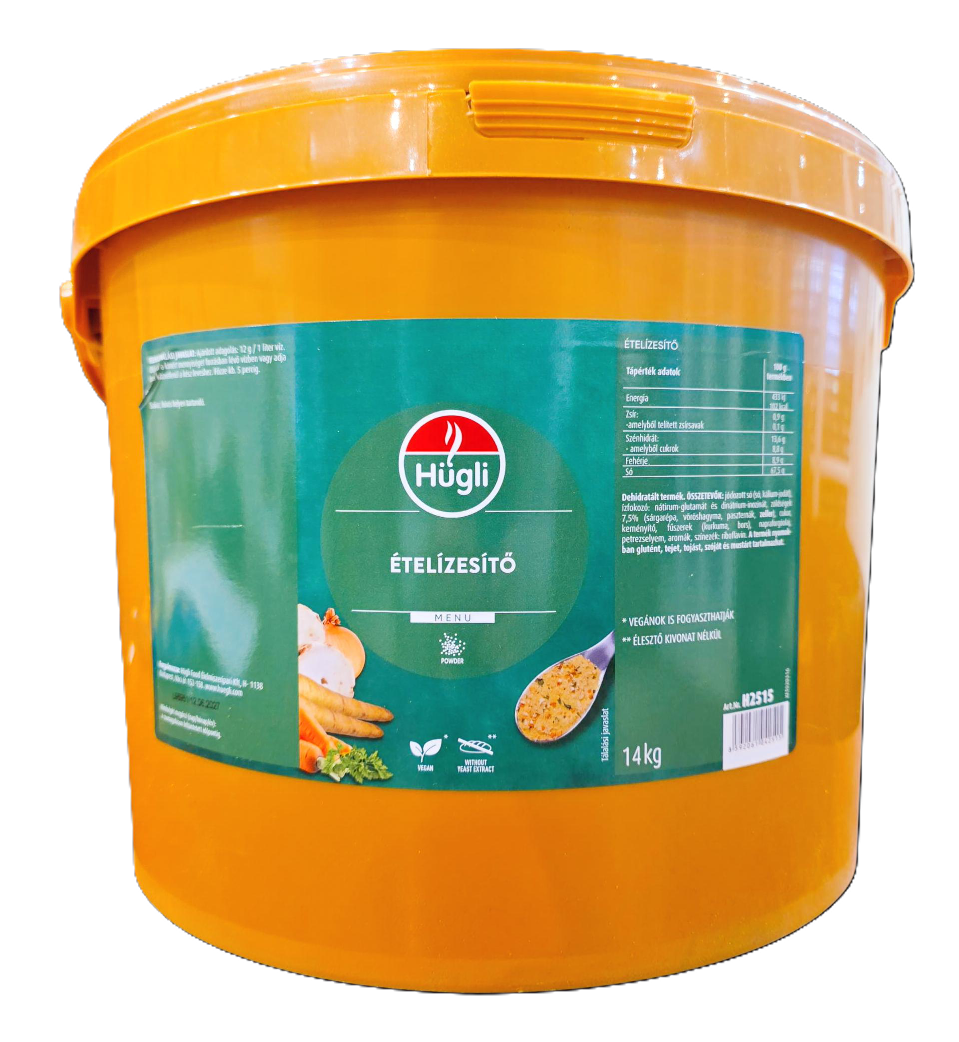 Ételízesítő só nélkül 14 kg HÜGLI