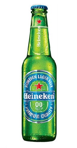 S Heineken alkoholmentes 0,0% 0,33 l palack