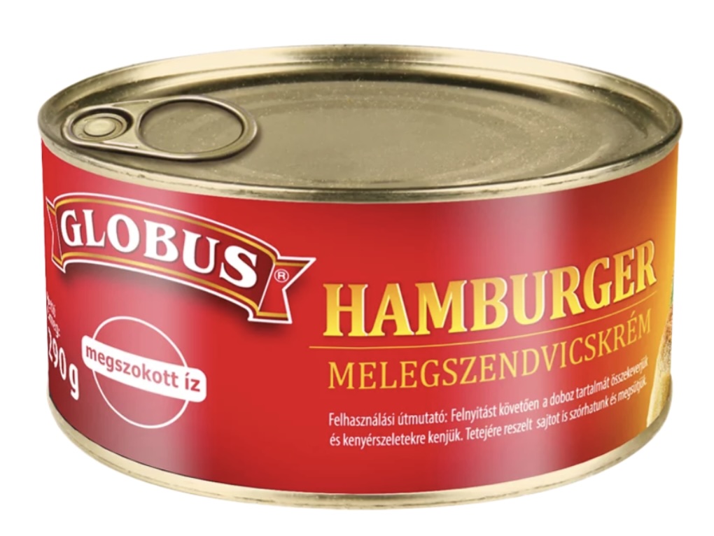 Melegszendvics krém hamburger 290 g GLOBUS