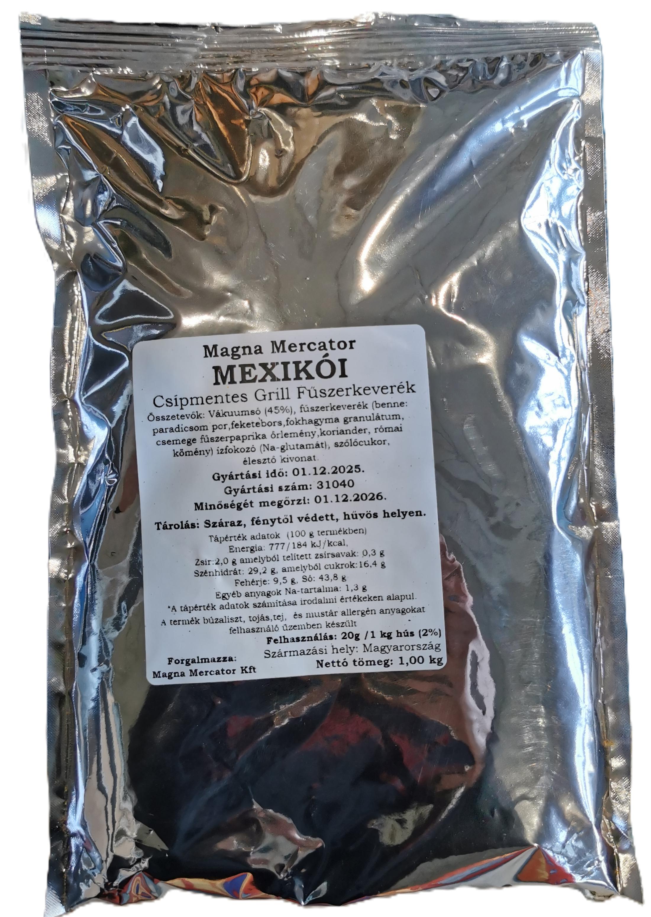 Mexikói fűszerkeverék 1 kg MAGNA