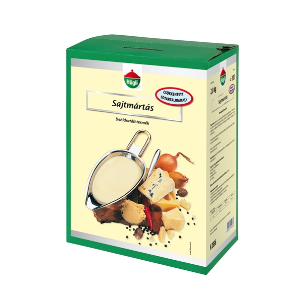 Sajtmártás 2 kg csökkentett sótartalmú HÜGLI