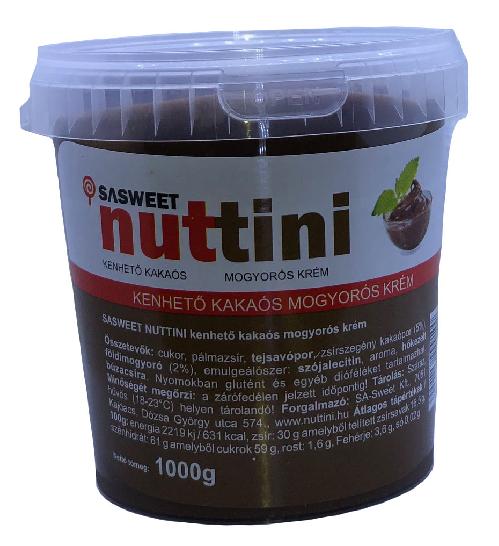 Mogyorókrém 1 kg NUTTINI