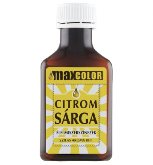 Ételfesték citromsárga 30 ml