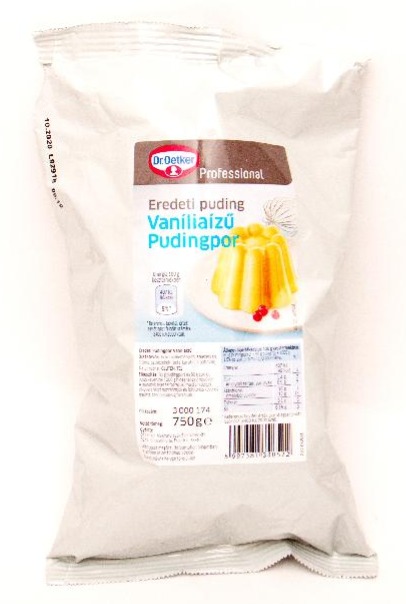 Főző pudingpor vanília 750 g DR.OETKER