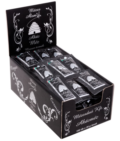 Akácméz tasakos 20 g (100 db/#) MÉZES ÁLOM