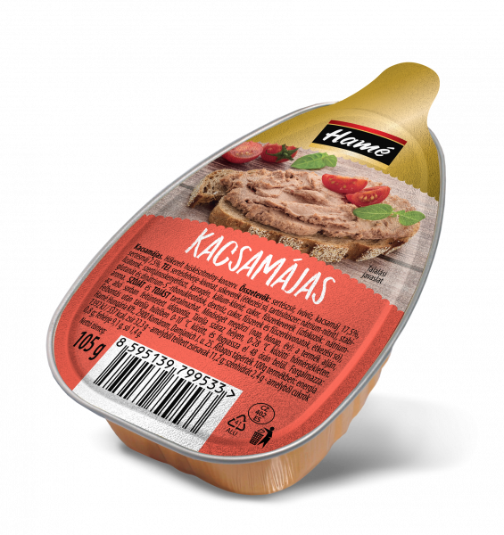 Kacsamájas pástétom 105 g HAMÉ