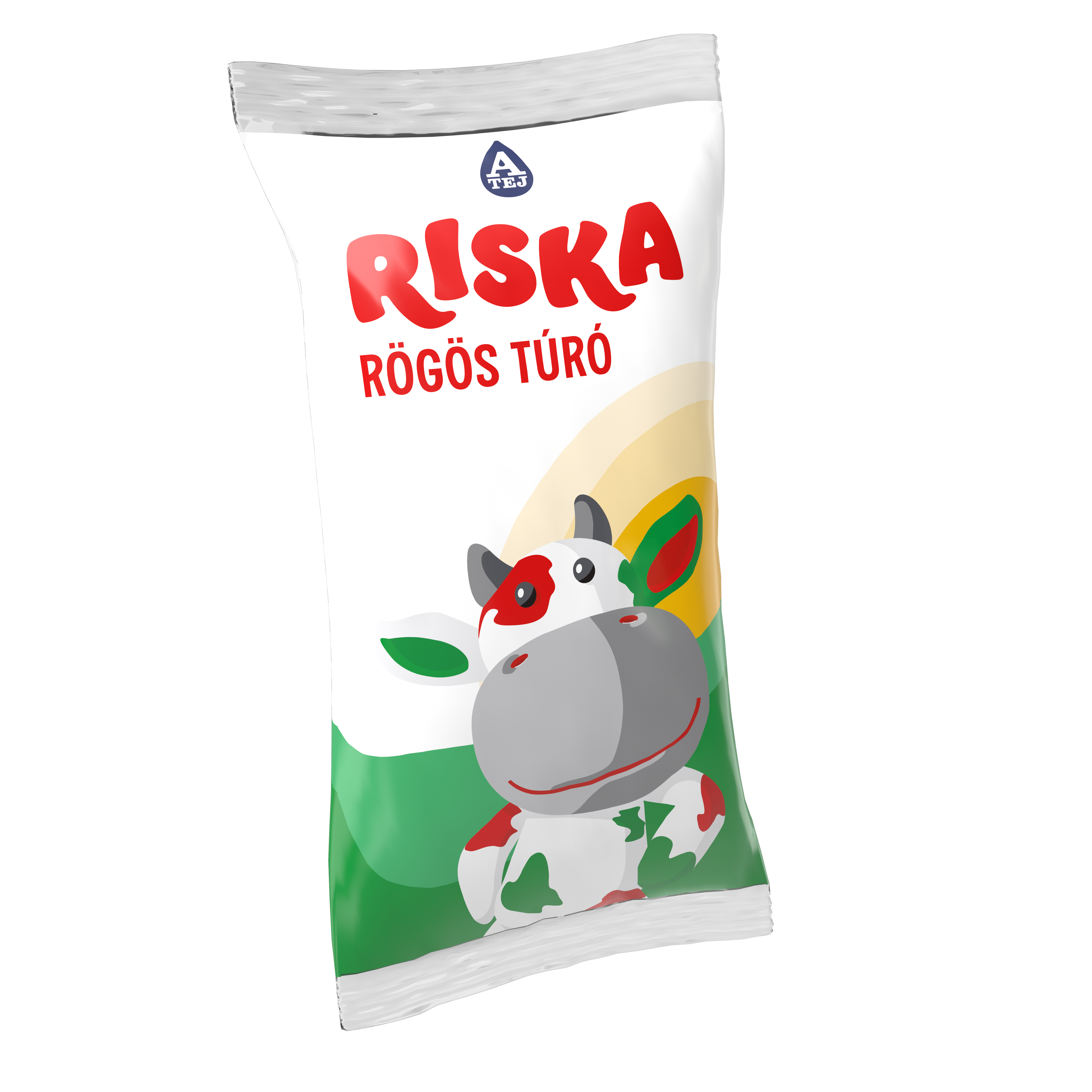 Tehéntúró félzsíros rögös 900 g RISKA