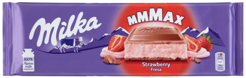 Milka csokoládé eper 300 g (13 db/#)