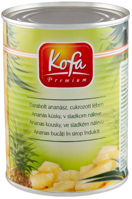 Ananász darabolt 3.050/1.840 g KOFA