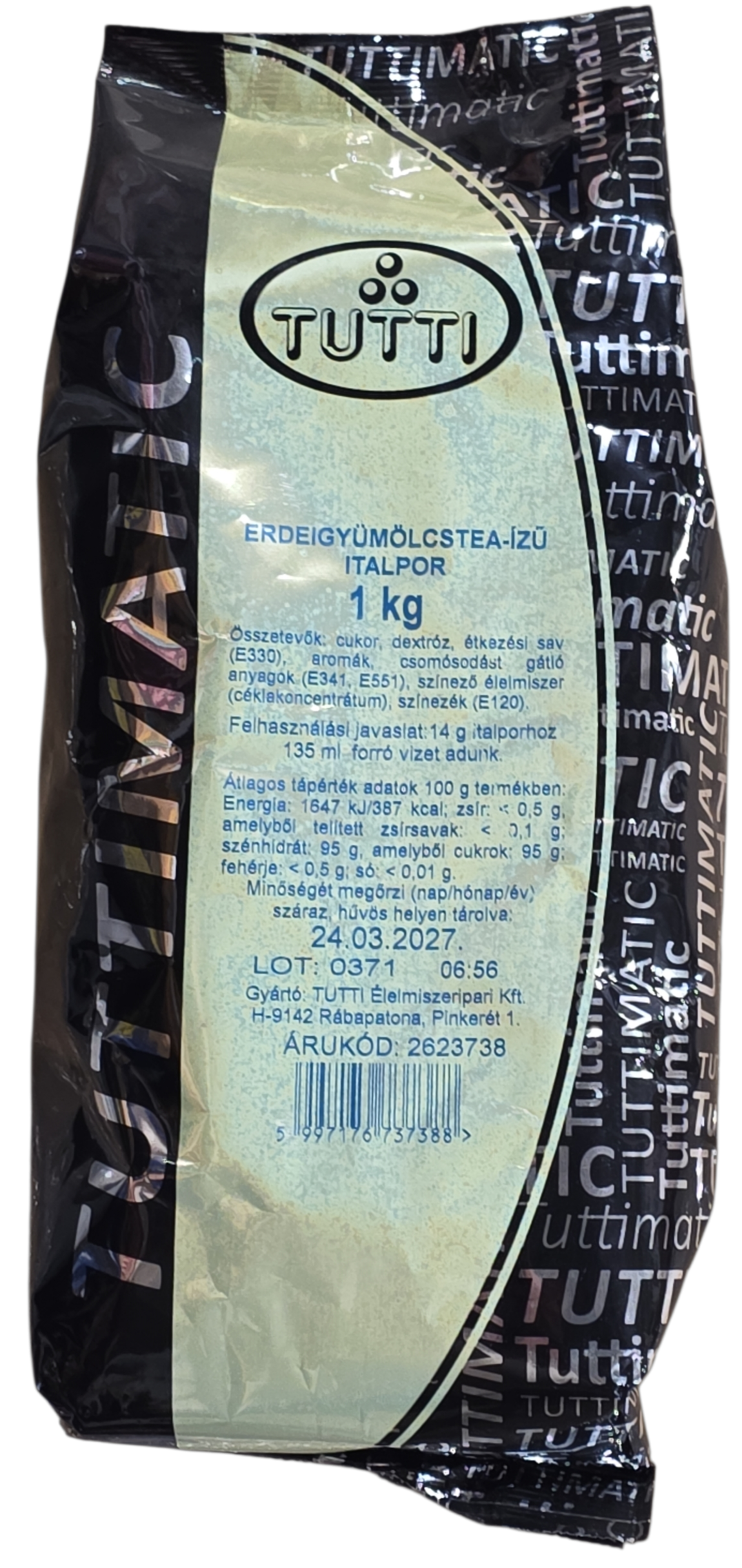 Instant tea erdei gyümölcs ízű 1 kg TUTTIMATIC