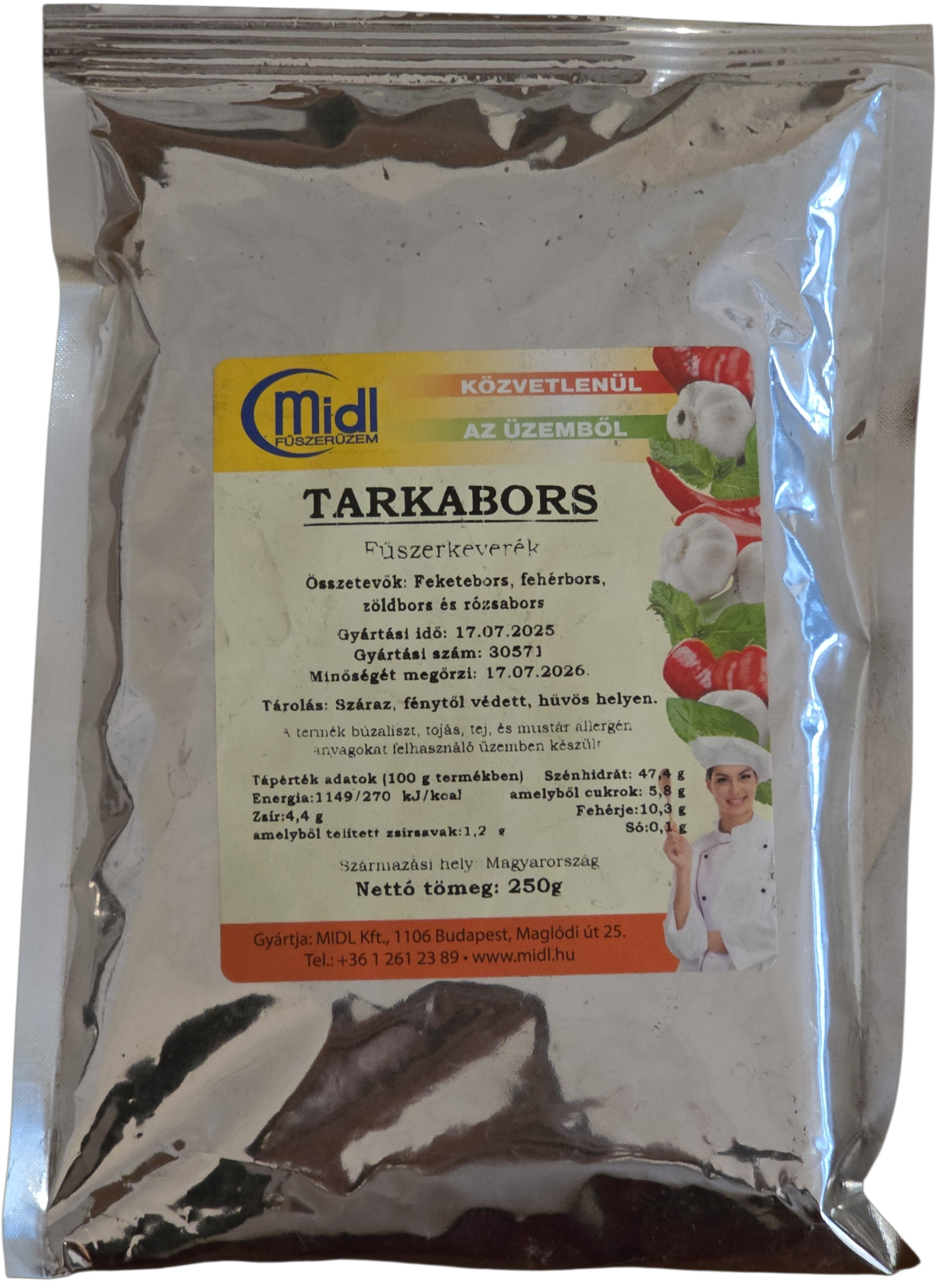 Borskeverék (tarkabors) egész 250 g MIDL
