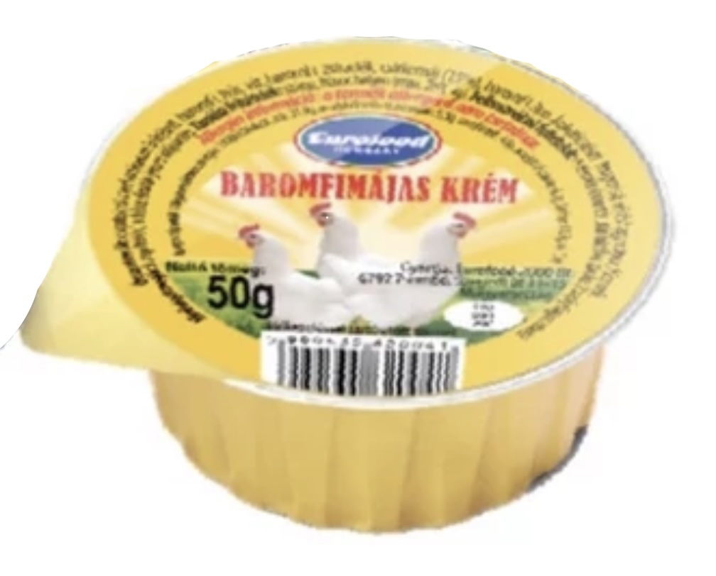 Baromfi húskrém 50 g (24 db/#) EUROFOOD