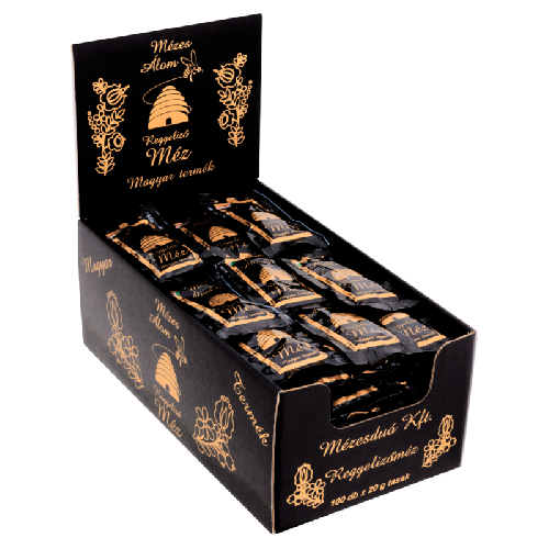 Virágméz tasakos 20 g (100 db/#) MÉZES ÁLOM