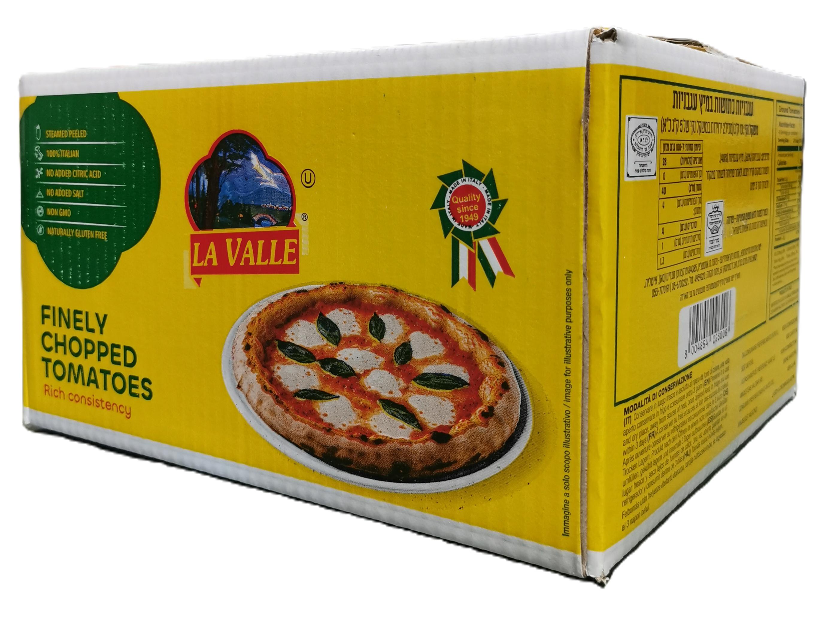 La Valle Hámozott darabolt paradicsom 10 kg