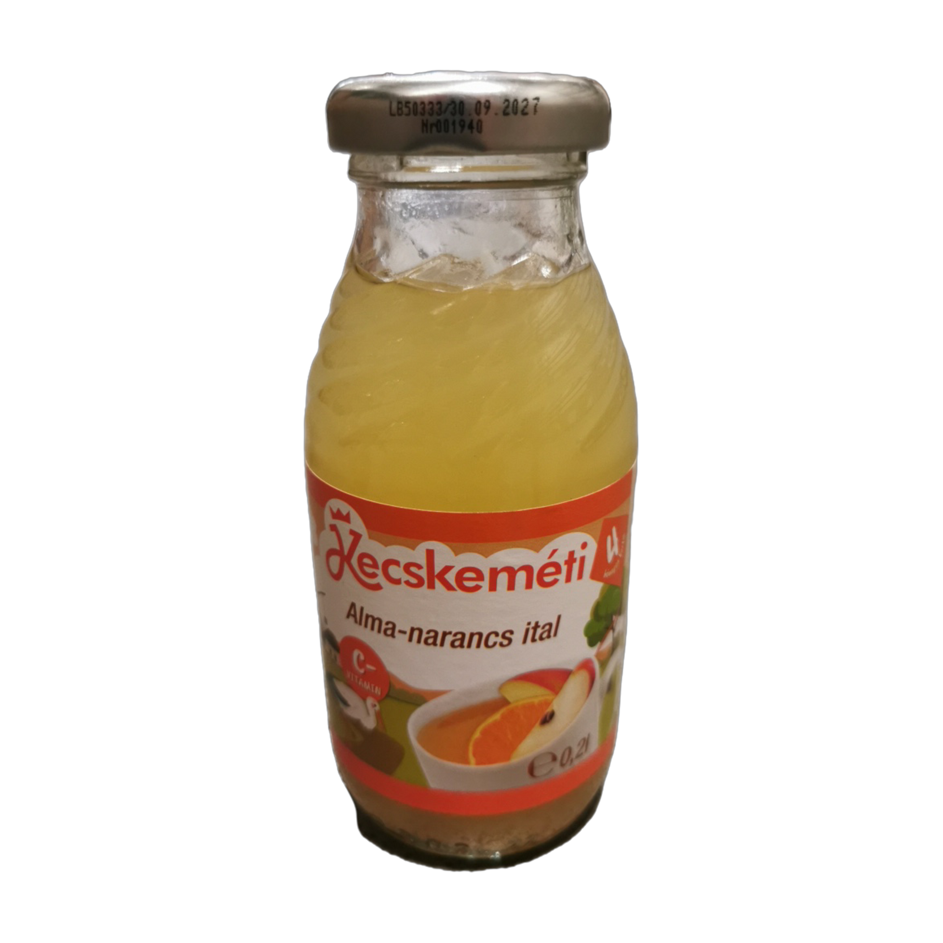 Bébiital Alma-narancs gyümölcslé 200 ml (4hó) Kecskeméti HIPP