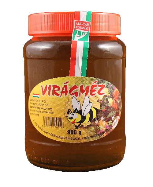 Virágméz 900 g üveges